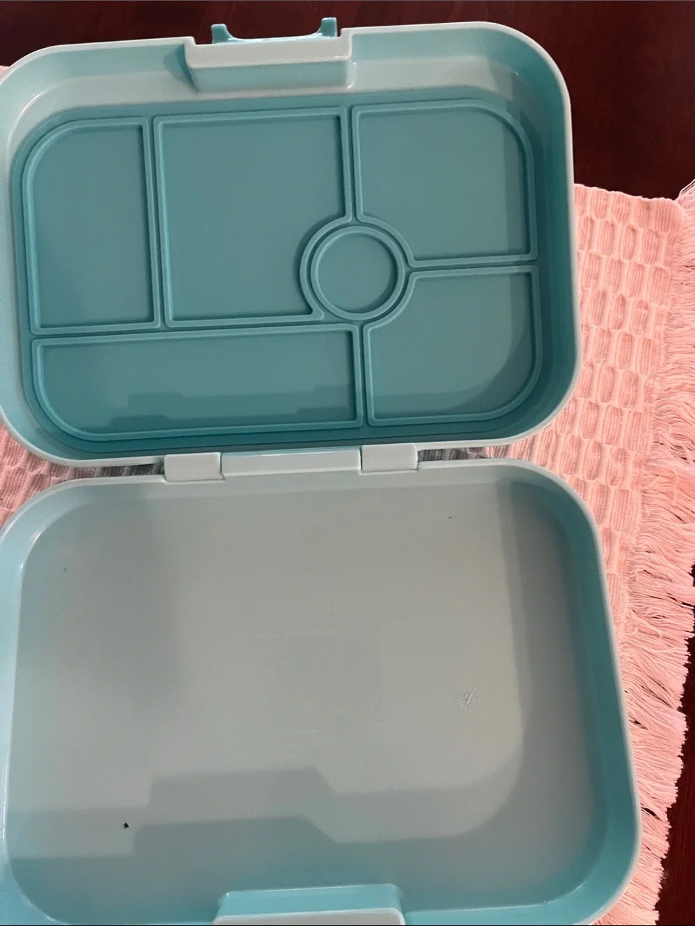 Aqua Blue Bento Lunch Box - Leakproof Kids Container